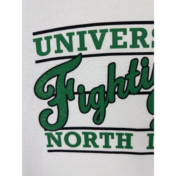 Vintage 90's Logo 7 University Of North Dakota Fighting Sioux NCAA Sweatshirt - Picture 12 of 16